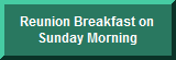 Reunion Breakfast